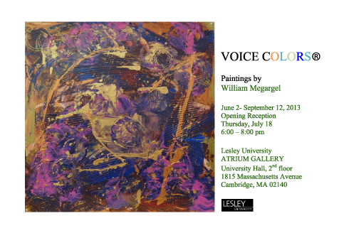 Invitation For Billy Megargel's Art Show At Lesley - Visual Arts (503x359), Png Download