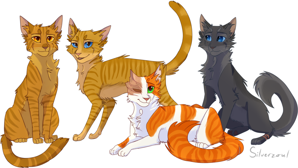 Littermates By Silverzoul - Cinderpelt (1024x576), Png Download