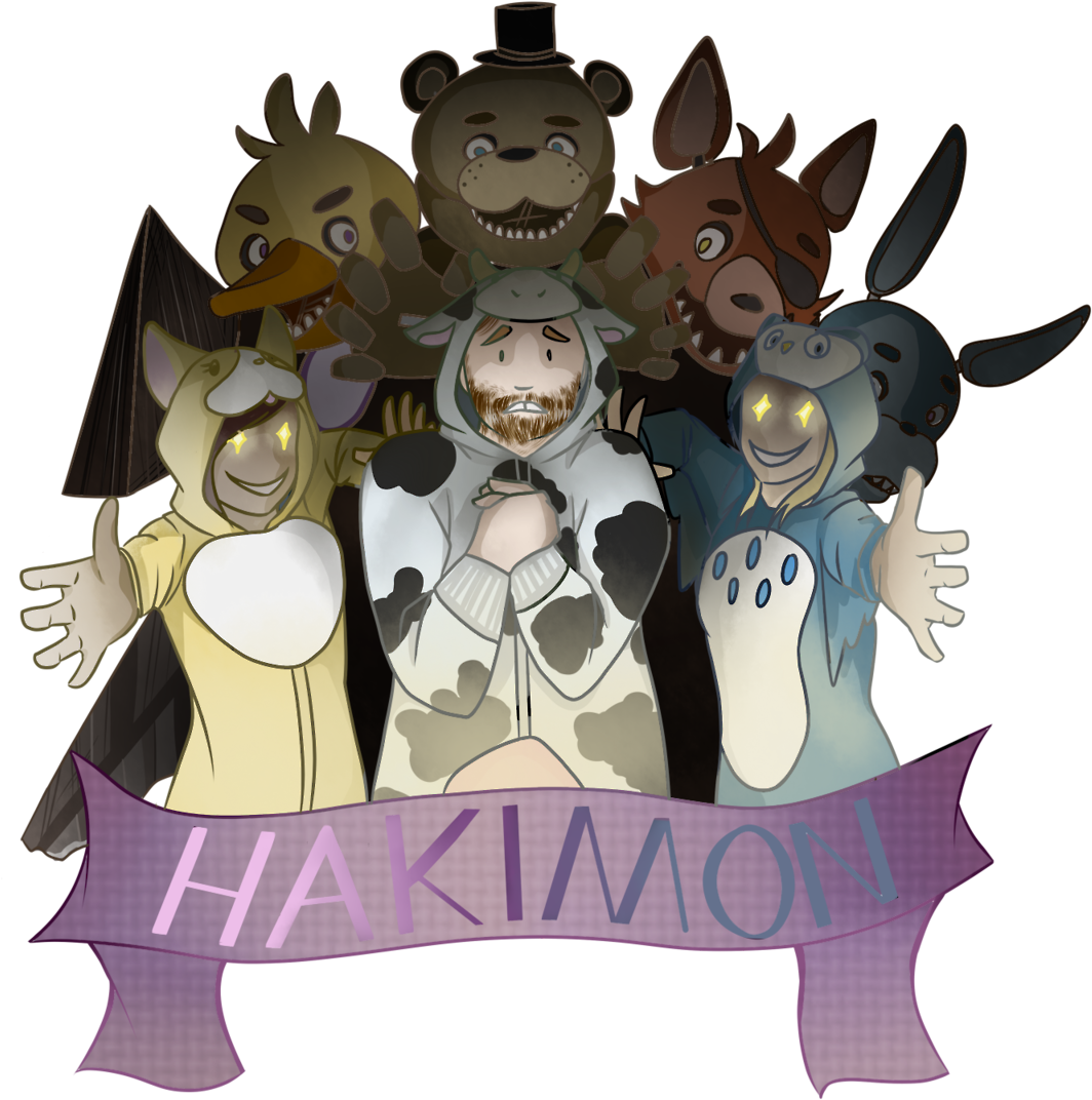 The Yogscast Have Created A Five Nights At Freddy's - Digital Art (1280x1186), Png Download