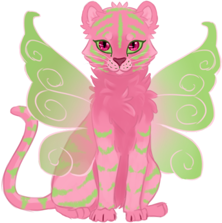 Fairy Kinz Tiger Cub For @amandawebkinz <3 - Fairykinz (500x500), Png Download