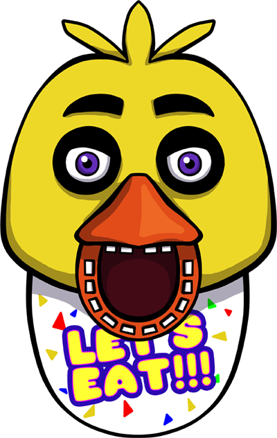 Five Nights At Freddy's Chica Shirt Design - Five Nights At Freddy's Chica Face (400x632), Png Download