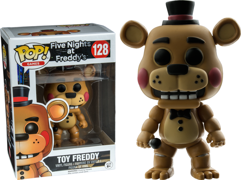 Five Nights At Freddy's - Five Nights At Freddy's Pop Vinyls (600x600), Png Download