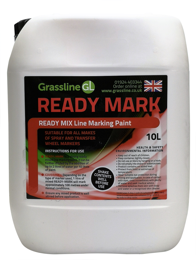 Grassline Ready-mark Paint 10l - Paint (800x1061), Png Download
