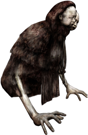 Overall, I Wasn't Impressed With The Enemies In Sh4 - Silent Hill 4 The Room (363x470), Png Download