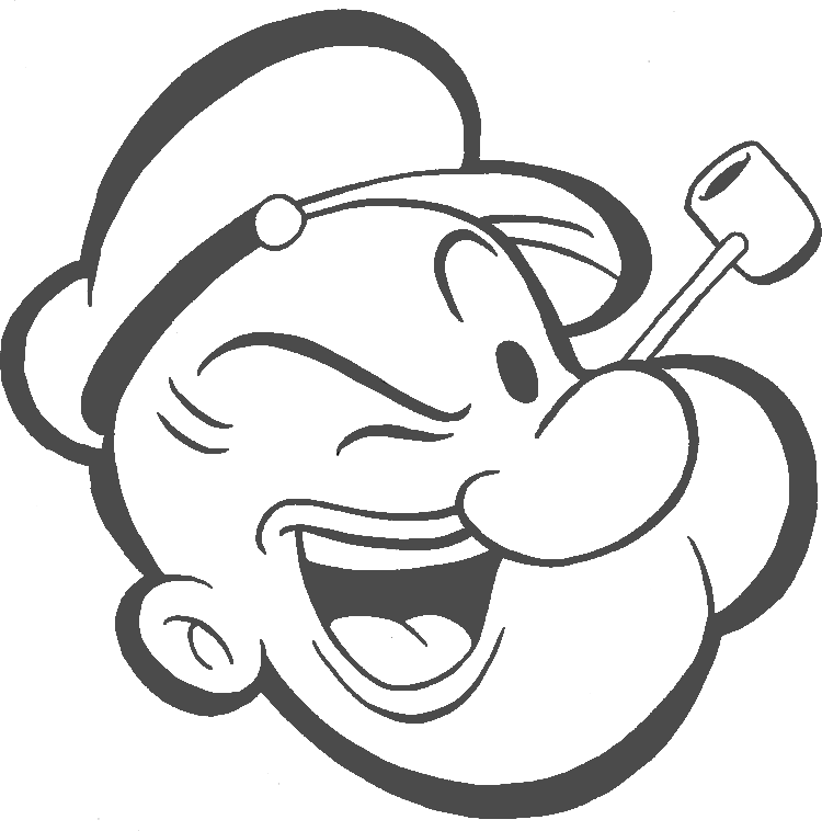 Ssb Popeye - Popeye The Sailor Png (750x758), Png Download