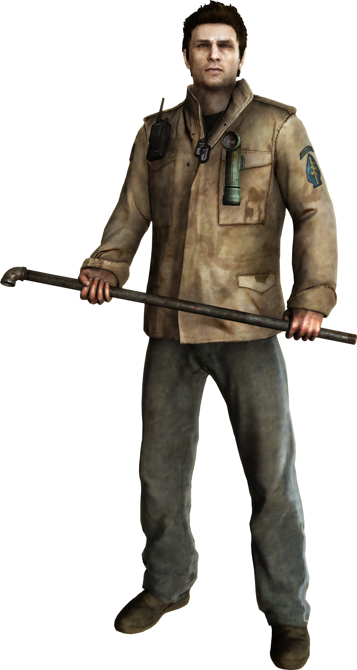 Alex Shepherd From Silent Hill - Silent Hill Homecoming Main Character (1388x2615), Png Download