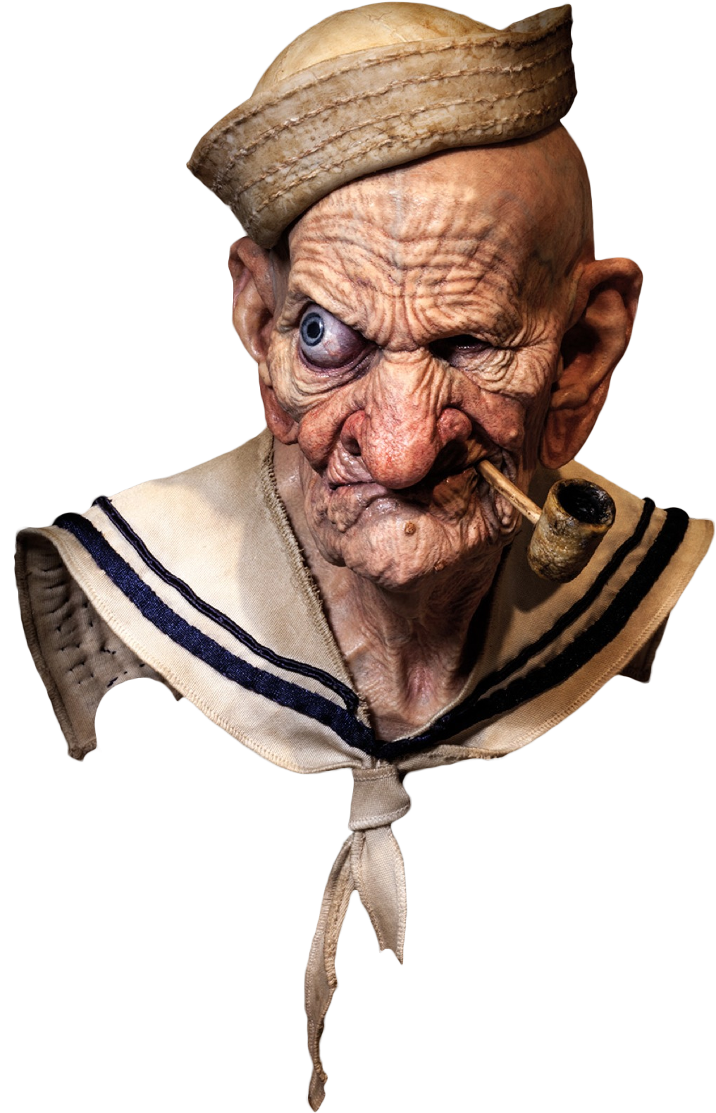 3d Printed Popeye Bust - Popeye 3d Image Png (1200x1800), Png Download