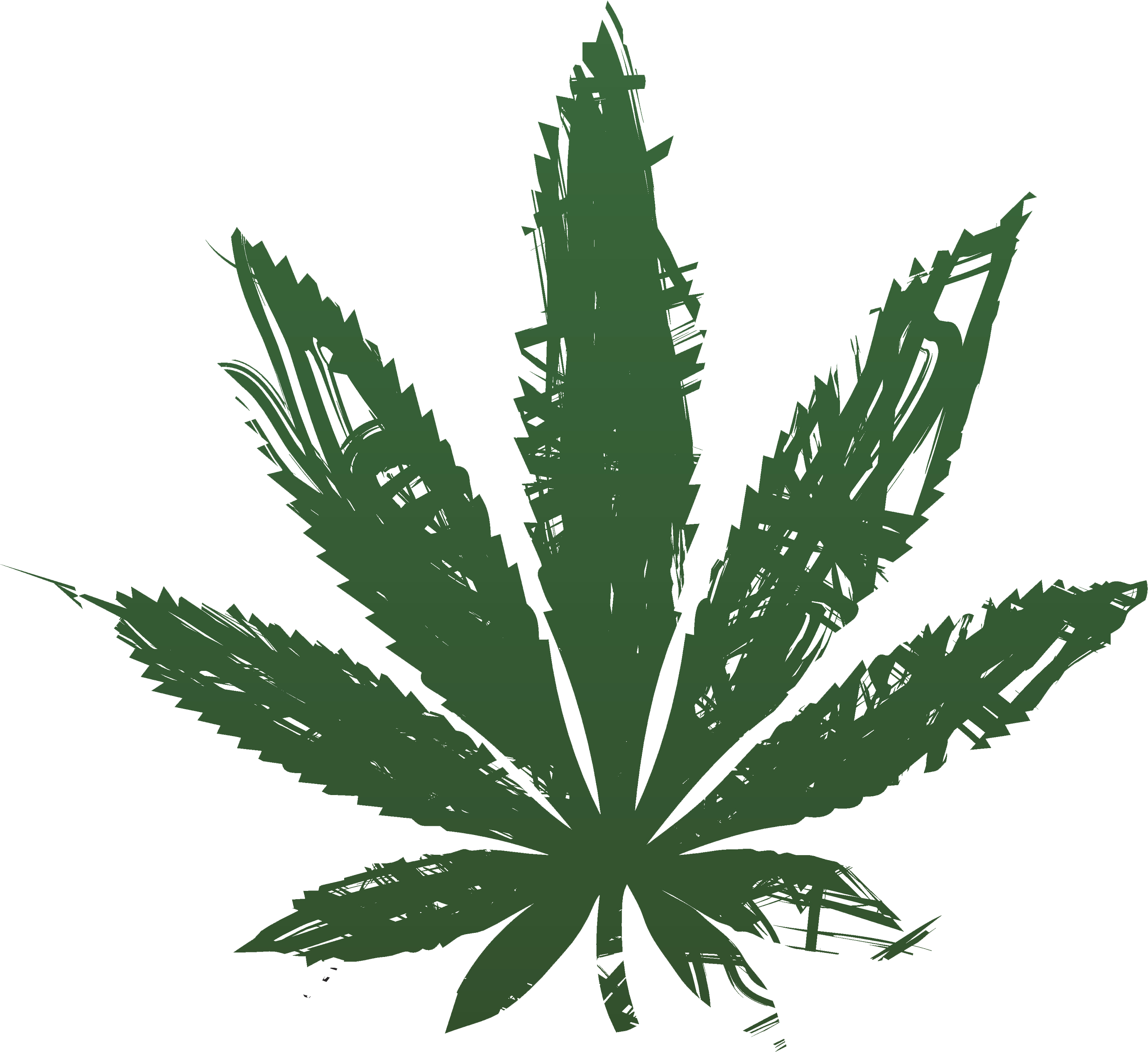 And The Gains Seen From Pot Stocks Have Been Mind-blowing - Weed Clip Art (2815x2628), Png Download