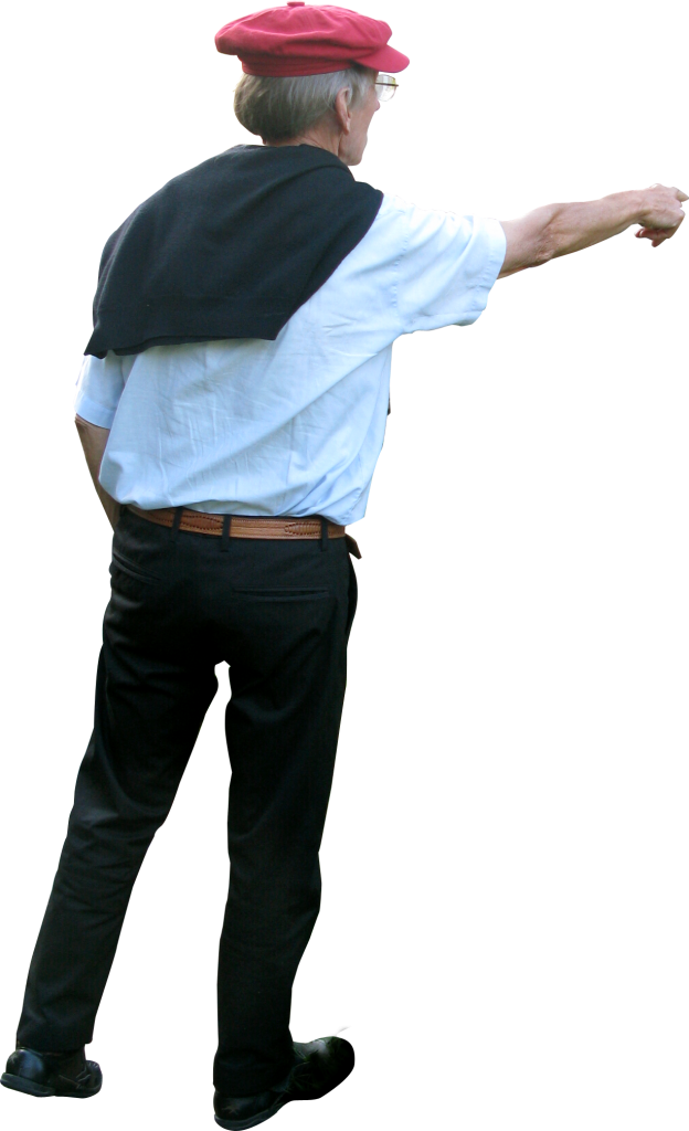 Pointer To The Right Png Image - People Pointing Png (624x1024), Png Download