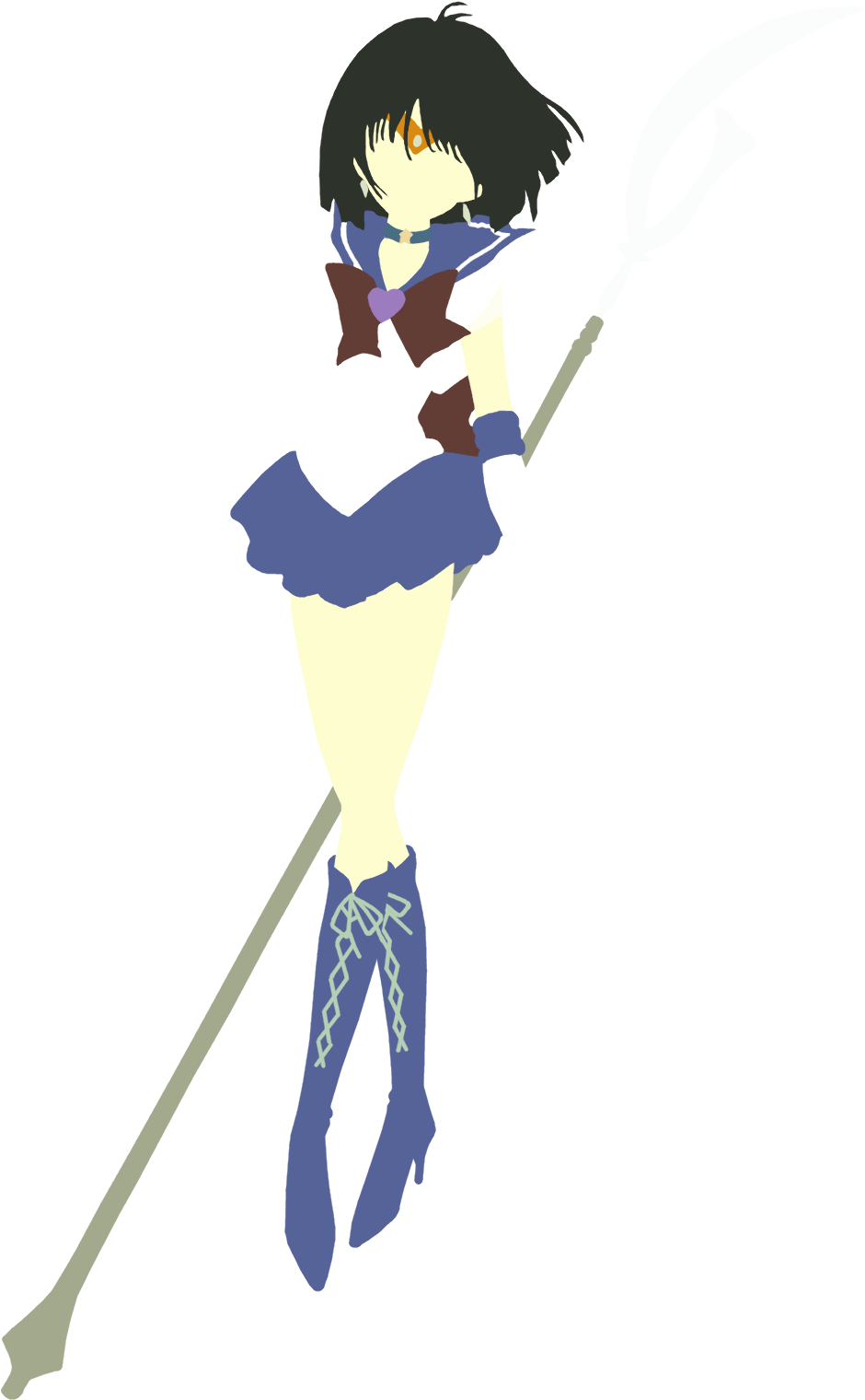 Sailor Moon Clipart At Getdrawings - Sailor Saturn (987x1550), Png Download