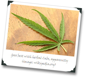 800px-cannabis Sativa Leaf Dorsal Aspect 2012 01 23 - Cannabis (365x331), Png Download