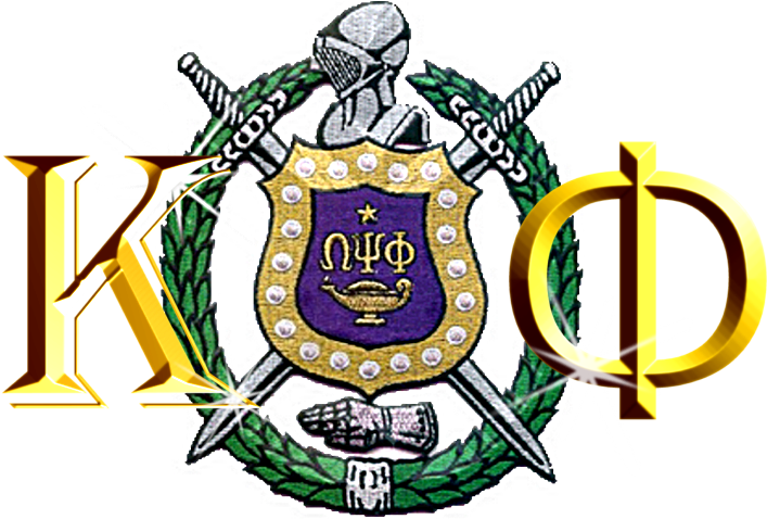 2017 Kappa Phi Scholarship - Omega Psi Phi Shield (723x477), Png Download