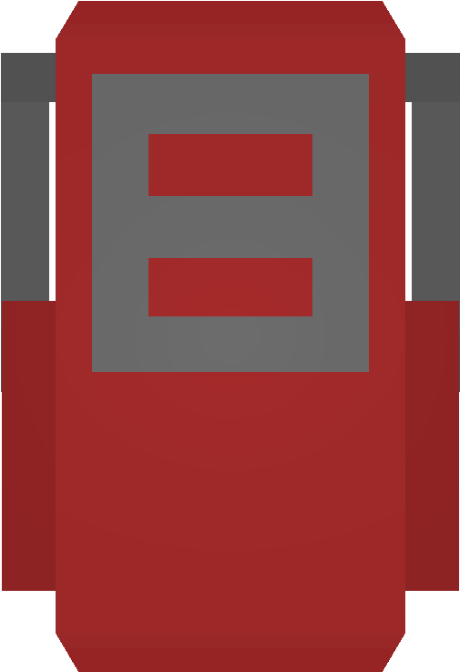 Red Travelpack - Unturned Red Backpack (1024x1024), Png Download