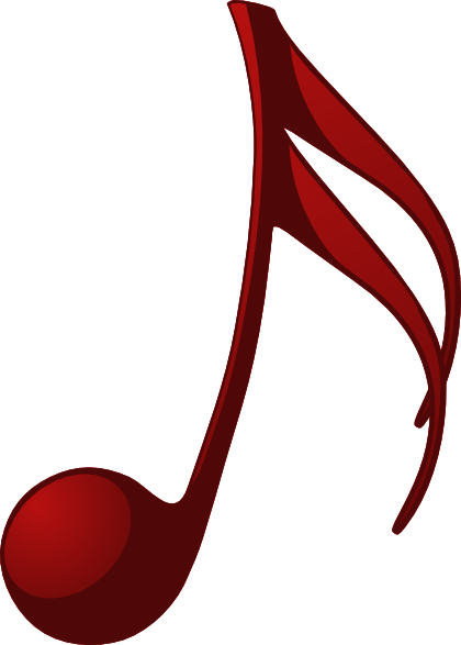 Curtido Curtir Compartilhar - Note De Musique Croche (420x587), Png Download