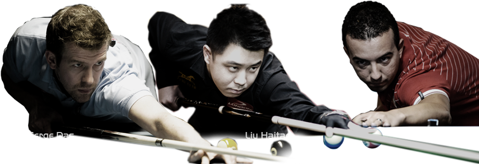 Shooting Pool Png - Man Playing Pool Png (960x360), Png Download