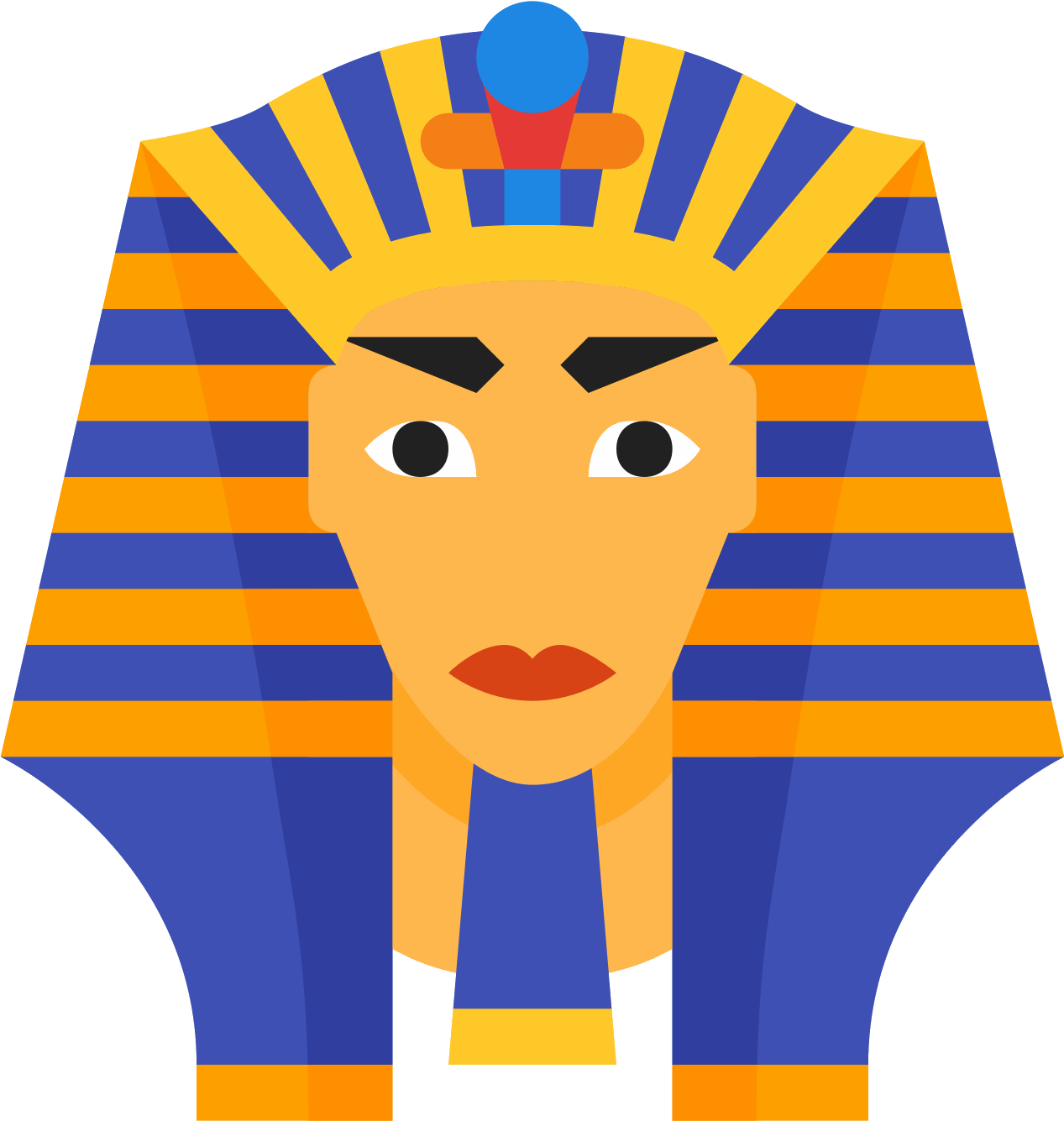 Icon Free Download Png Picture - Pharaoh Png (1600x1600), Png Download