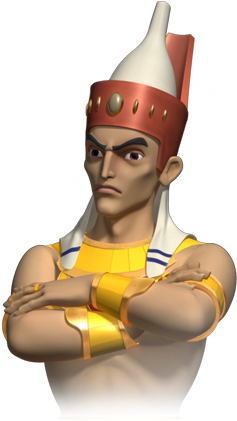 Pharaoh - Joseph In Egypt Png (350x420), Png Download
