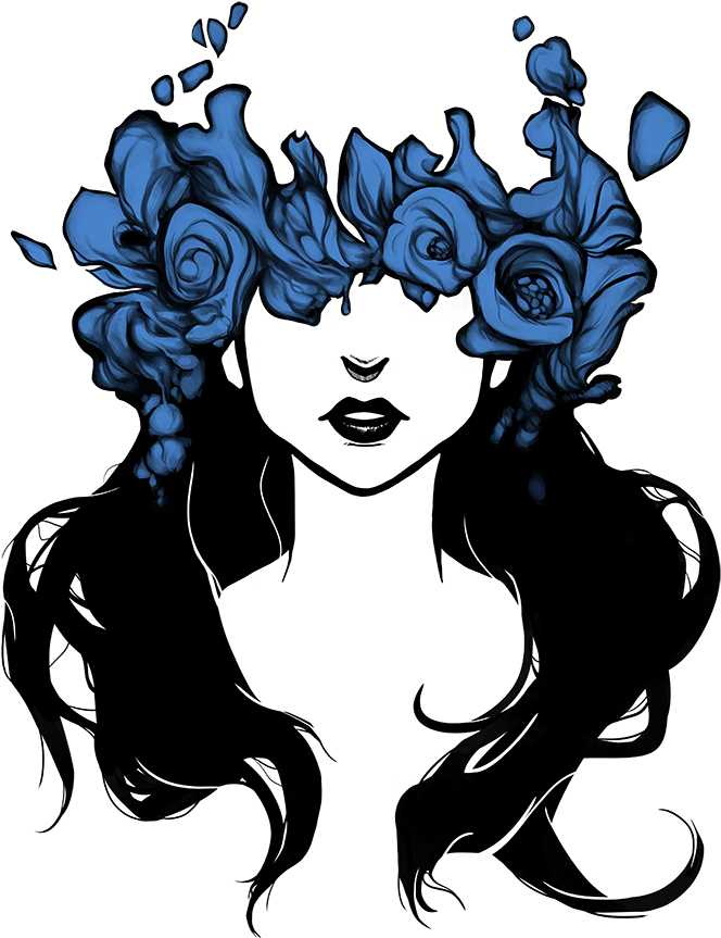 Flower Crown By Rose333 - Drawing (771x1000), Png Download