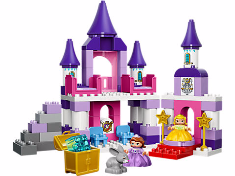 Enjoy Countless Royal Adventures In Princess Sofia's - Lego: Duplo: Sofia The First Royal Castle (10595) (638x359), Png Download