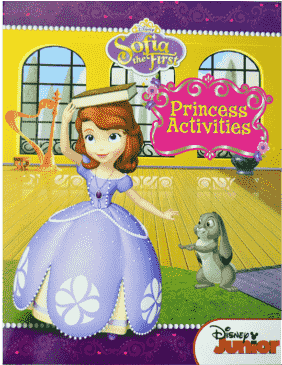 Disney Sofia The First, Royal Princess Activity Gift - Sofia The First Party Game (each) (363x364), Png Download