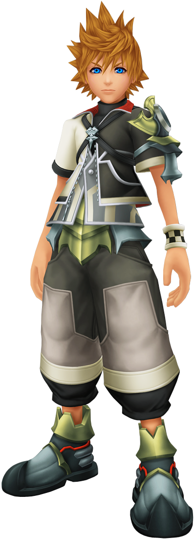 69 - Ventus - Kingdom Hearts Birth By Sleep Ventus (240x640), Png Download
