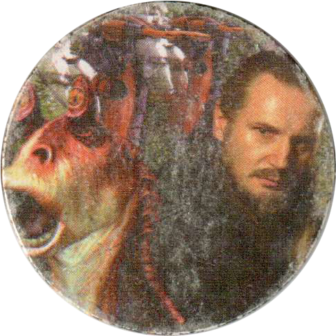 Star Wars 32 Jar Jar Binks & Qui Gon - Grasshopper Mouse (500x500), Png Download