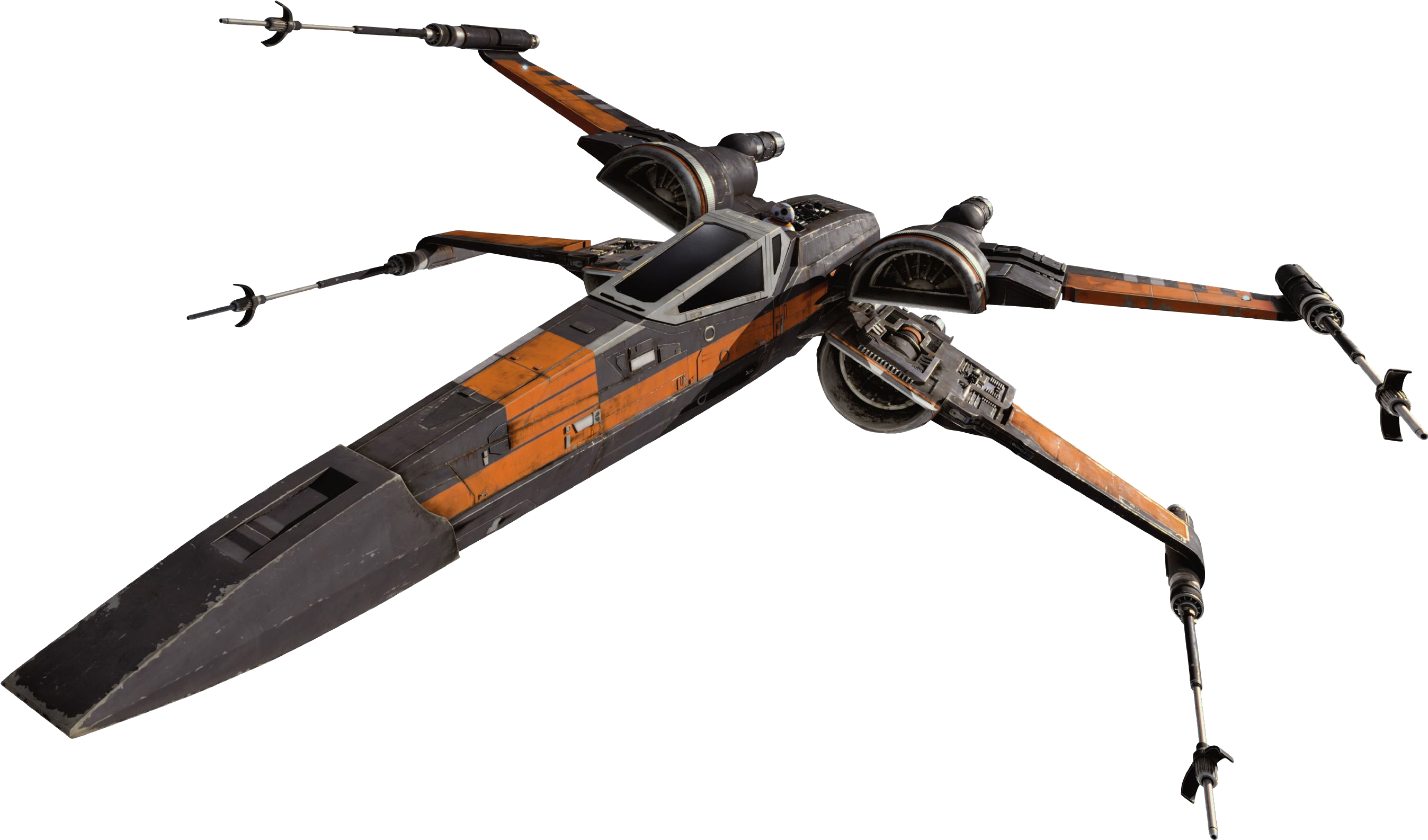 Resistance X Wing Png (2706x1593), Png Download