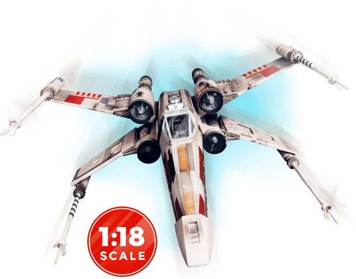 Studio Fun Intl Star Wars Build Your Own: X-wing (731x573), Png Download
