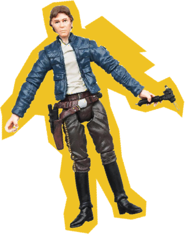 Han Solo Was A Mercenary Who Only Had One Thing On - Star Wars Bespin Han (363x458), Png Download