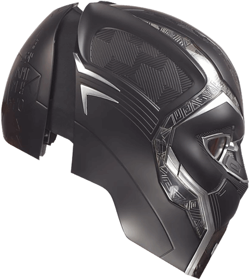 1 Of - Hasbro Black Panther Helmet (600x600), Png Download