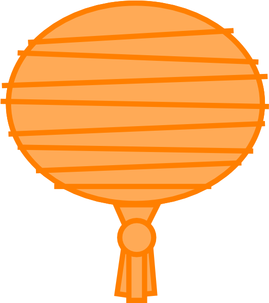 Transparent Paper Lantern Clipart (540x597), Png Download