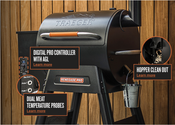 Traeger Renegade Pro Grill (600x600), Png Download