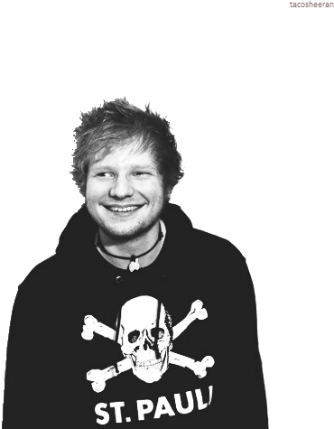 Ed Sheeran - Fc St. Pauli (500x586), Png Download