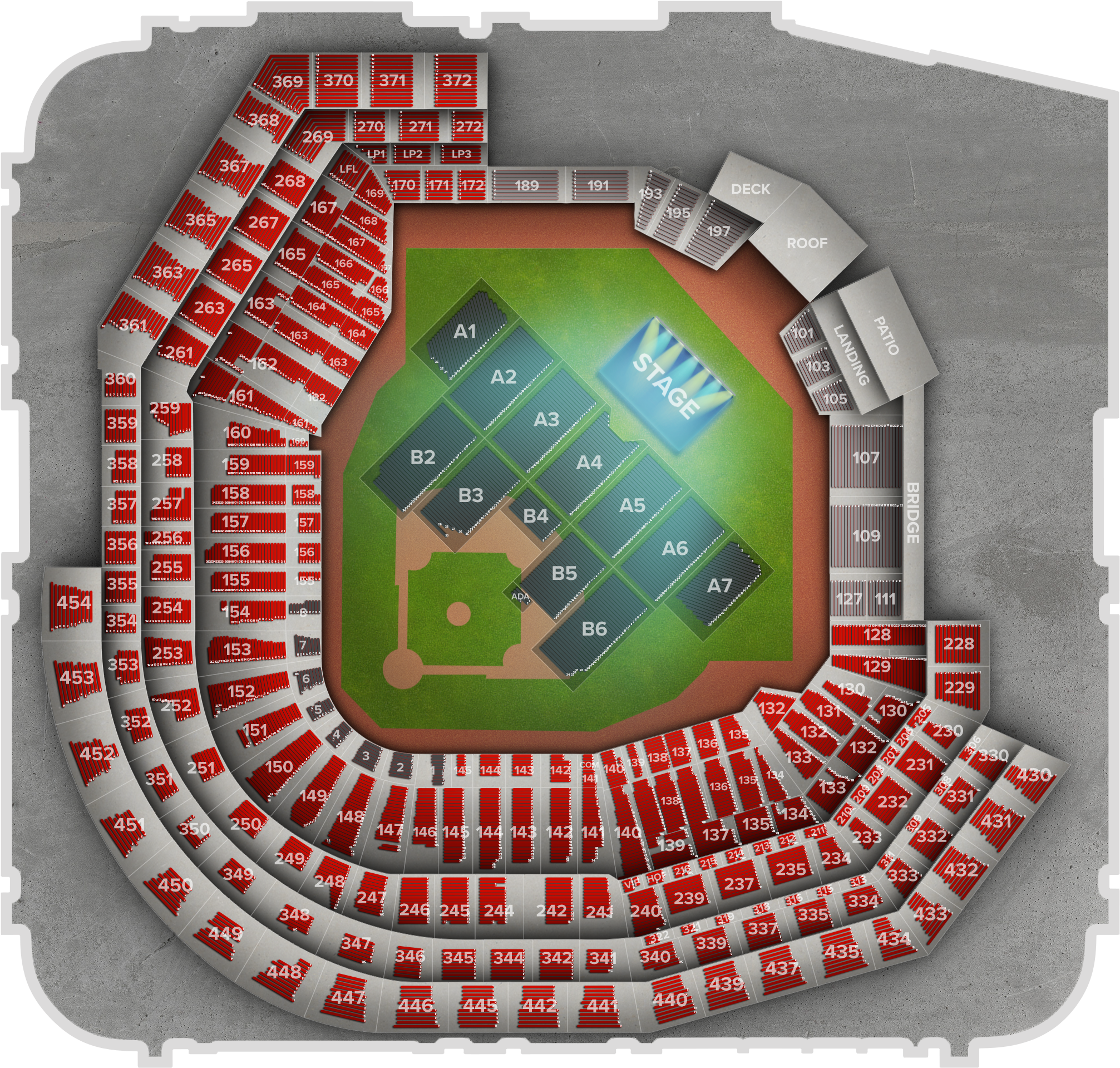 Ed Sheeran At Busch Stadium At Busch Stadium Sep - Soccer-specific Stadium (2560x1936), Png Download