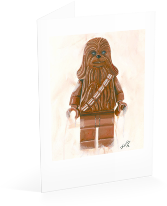 Chewie Card - Plywood (480x480), Png Download
