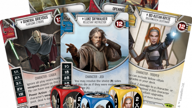 Ffg Detail Release Dates For Star Wars - Star Wars Destiny Ways Of The Force (660x371), Png Download