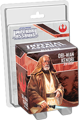 Imperial Assault - Obi Wan Kenobi Ally Pack For Star Wars Imperial Assault (326x500), Png Download