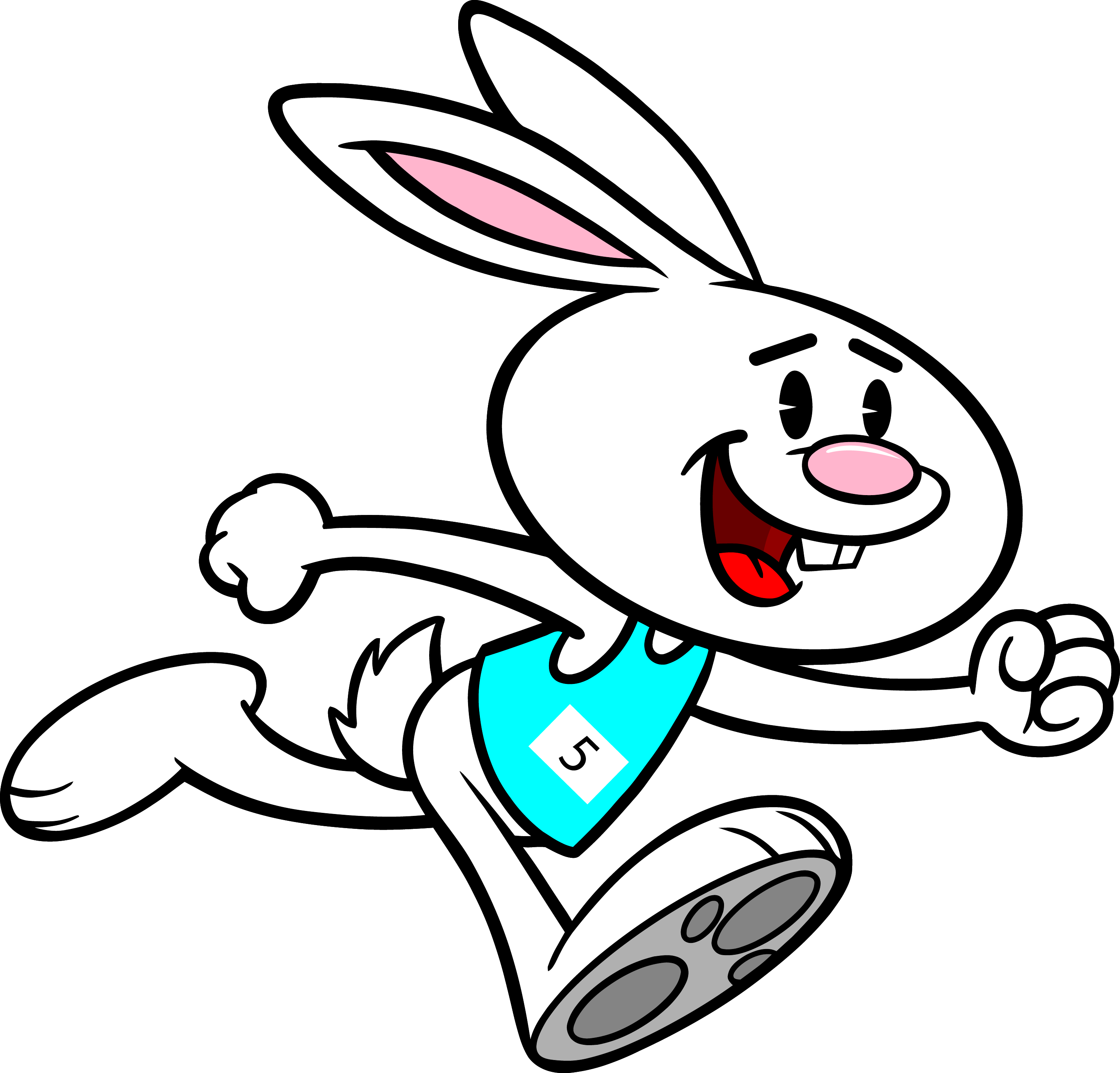 Hippity Hop Half Marathon, 10k, 5k, Kids Dash - Hippity Hop Marathon (2936x2813), Png Download