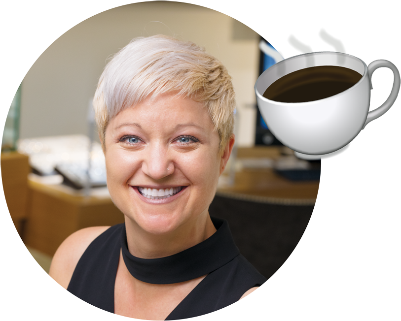 World Emoji Day Jennifer Tausch Coffee Cup - Hot Coffee - Emoji Large Tote Bag, Natural, Large (858x656), Png Download