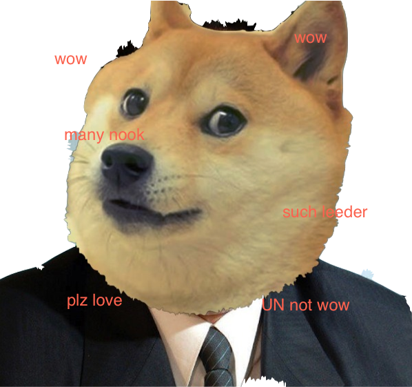 Kim Jong Doge - Kim Jong Un Doge (598x561), Png Download
