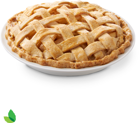 Apple Pie Recipe With Truvía® Brown Sugar Blend And - Apple Pie Pie Png (460x533), Png Download