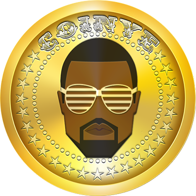 Current Market Value - Coinye West (398x398), Png Download
