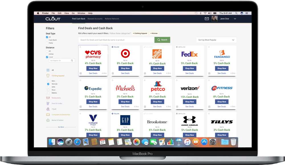 Clout Is The Card Linked Rewards Program That Effortlessly - Punch Time Card App (999x597), Png Download