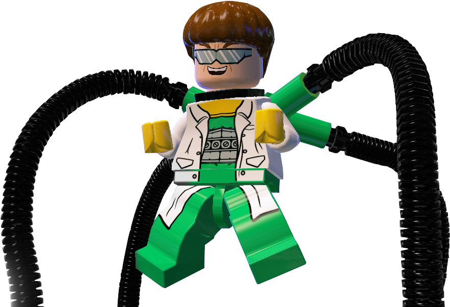 Doctor Octopus - Lego Marvel Superheroes Doctor Octopus (962x641), Png Download