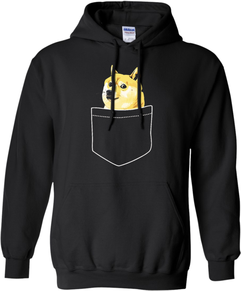 Pocket Doge Shiba Inu Dank Meme Apparel - Rick And Morty And Archer Drinking (1024x1024), Png Download