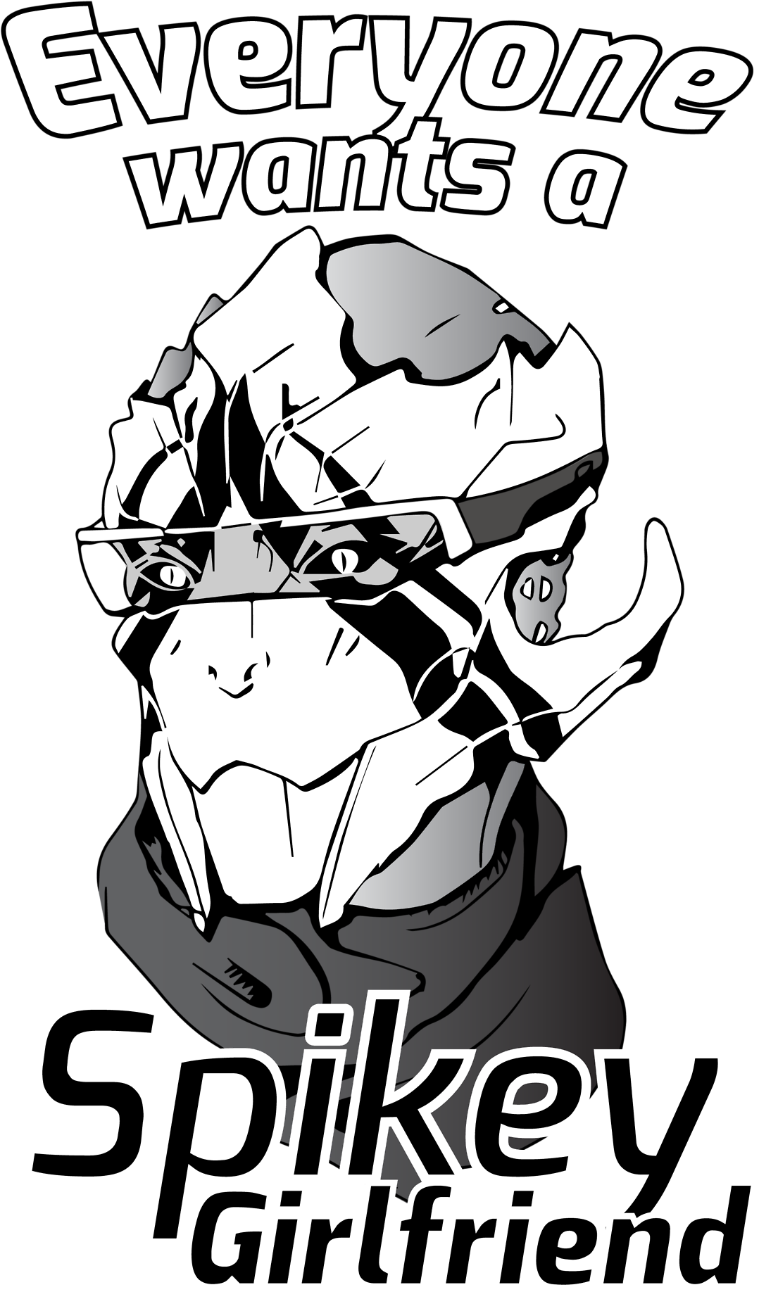Vetra Nyx Mass Effect Andromeda - Vetra Nyx Spikey Girlfriend (1101x1920), Png Download