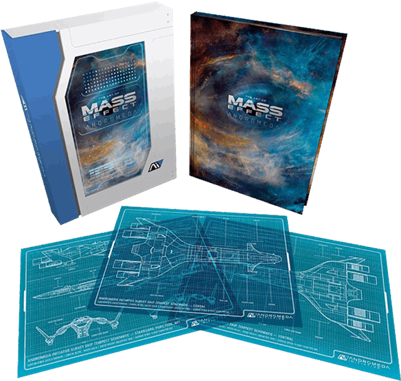 Mass Effect Andromeda Art Book (600x600), Png Download