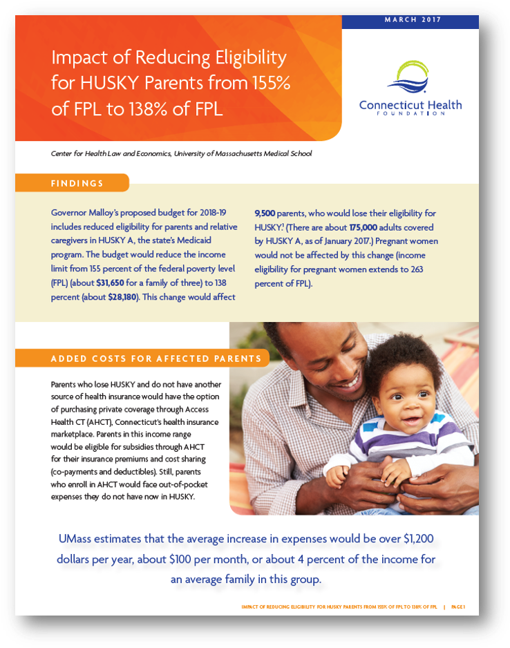 Impact Of Reducing Eligibility For Husky Parents From - Flyer (747x946), Png Download