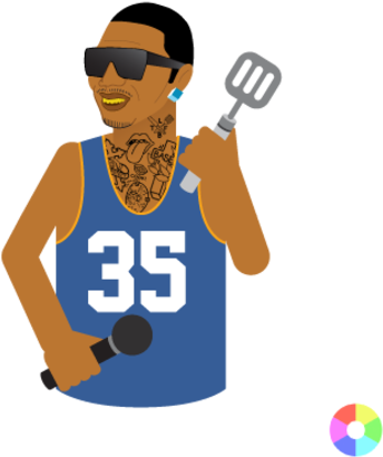 Noisey Releases Lil' B Emojis - Rap Emojis (480x480), Png Download