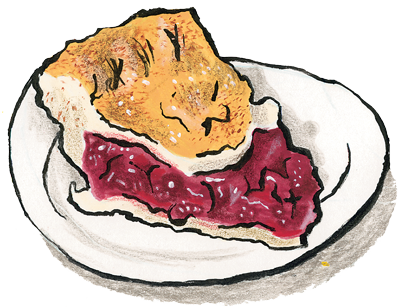 Cheery Cherry Pie - Cherry Pie (400x307), Png Download